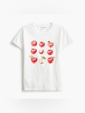 Crewcuts Apples Graphic Tee Size L | 10-12